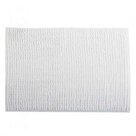 Tapis de bain Microfibre CHENILLE 60x90cm Blanc MSV MSV