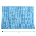 MSV Tappetino da bagno CHENILLE microfibra 60x90cm Azzurro MSV