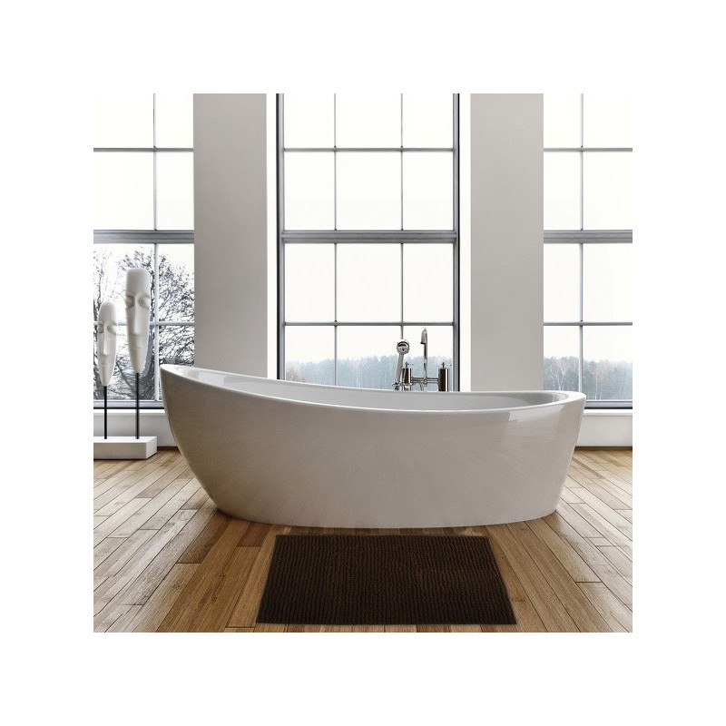 MSV Badematte CHENILLE Mikrofaser 60x90cm Braun MSV