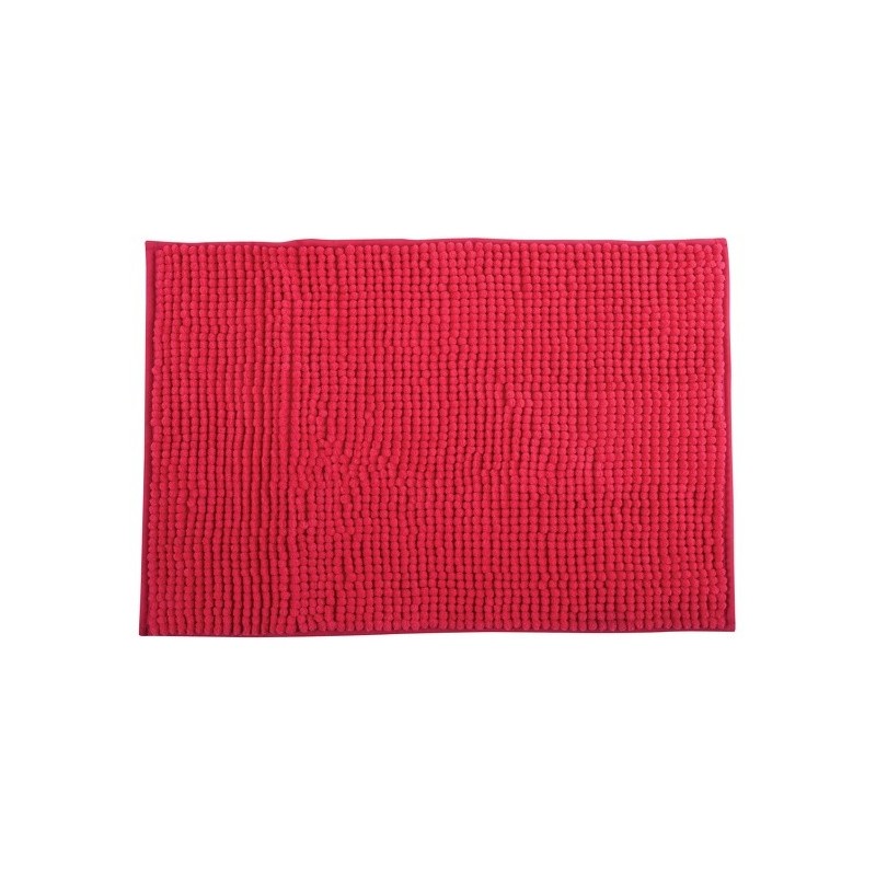MSV Tappetino da bagno CHENILLE microfibra 60x90cm Rosa Fucsia MSV
