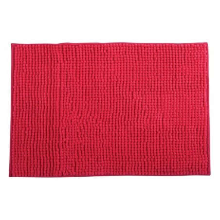 Tapis de bain Microfibre CHENILLE 60x90cm Rose Fuschia MSV MSV