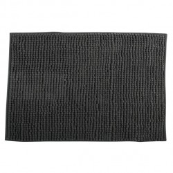 Tapis de bain Microfibre CHENILLE 60x90cm Gris MSV MSV