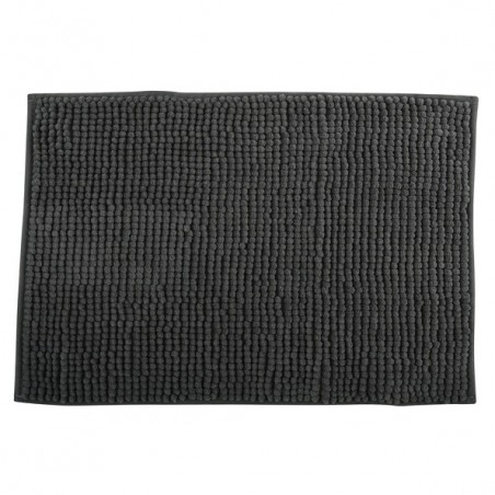 Tapis de bain Microfibre CHENILLE 60x90cm Gris MSV MSV