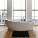 Tapis de bain Microfibre CHENILLE 60x90cm Noir MSV MSV