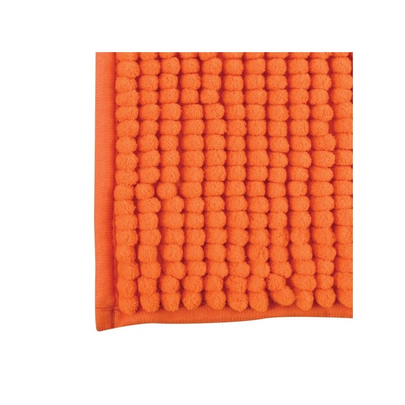 Tapis de bain Microfibre CHENILLE 60x90cm Orange MSV MSV