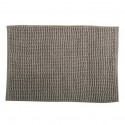 Tapis de bain Microfibre CHENILLE 60x90cm Taupe MSV MSV