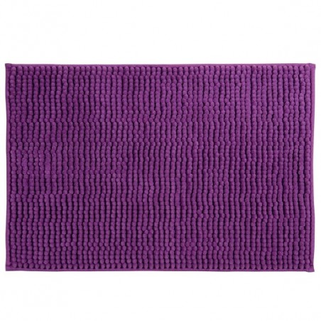 Tapis de bain Microfibre CHENILLE 60x90cm Violet MSV MSV