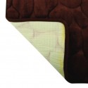 Tapis de bain Microfibre PEBBLE 40x60cm Marron Chocolat MSV MSV