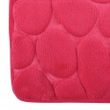 MSV Badematte PEBBLE Mikrofaser 40x60cm Fuschia MSV