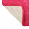 Tapis de bain Microfibre PEBBLE 40x60cm Rose Fuschia MSV MSV