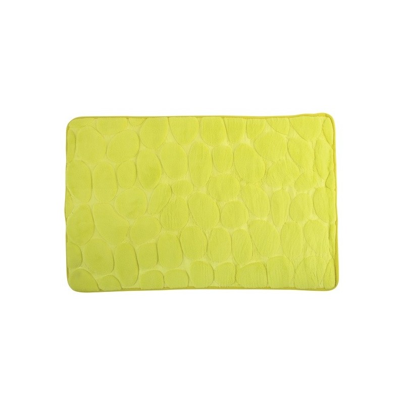 MSV Badematte PEBBLE Mikrofaser 40x60cm Grün MSV