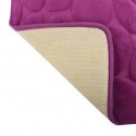 MSV Tappetino da bagno PEBBLE microfibra 40x60cm Viola MSV