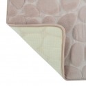 MSV Tappetino da bagno PEBBLE microfibra 50x80cm Beige MSV