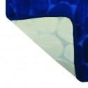 MSV Alfombra de Baño Microfibra PEBBLE 50x80cm Azul Marino MSV