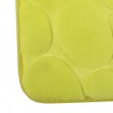 MSV Bathroom mat PEBBLE Microfiber 50x80cm Anise Green MSV