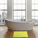 MSV Bathroom mat PEBBLE Microfiber 50x80cm Anise Green MSV