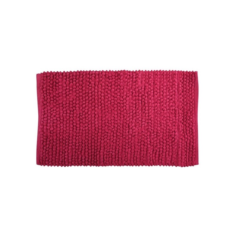MSV Bathroom mat Cotton 50x80cm Fuschia MSV