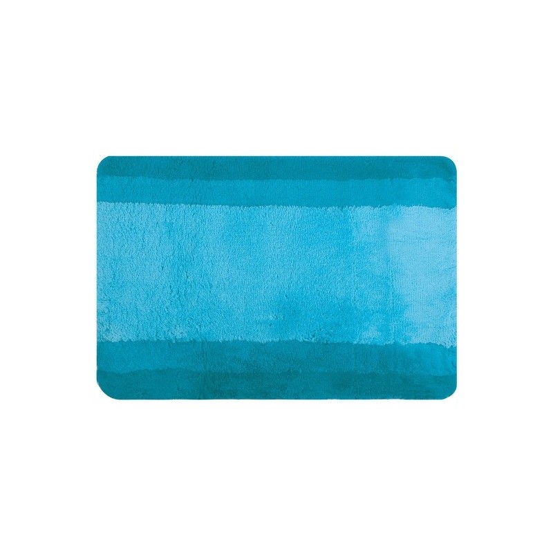Tapis de bain Polyester BALANCE 60x90cm Bleu Turquoise Spirella Spirella