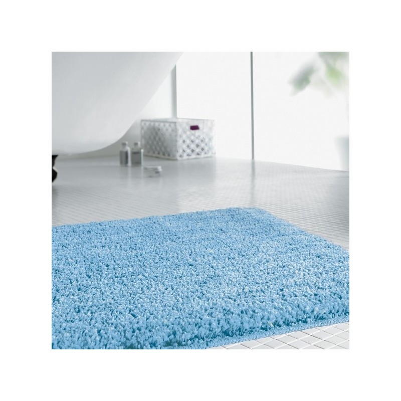 Spirella Bathroom mat GOBI Microfiber 40x60cm Light Blue Spirella