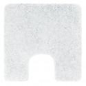 Tapis de bain Microfibre HIGHLAND 55x55cm Blanc Spirella Spirella