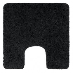 Spirella Bathroom mat HIGHLAND Microfiber 55x55cm Black