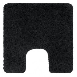 Spirella Tapis de bain Microfibre HIGHLAND 55x55cm Noir