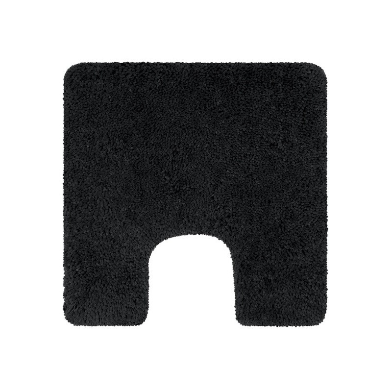 Spirella Bathroom mat HIGHLAND Microfiber 55x55cm Black Spirella