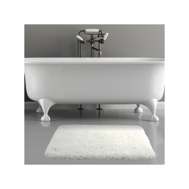 Spirella Badematte HIGHLAND Mikrofaser- 55 x 65 cm Weiß Spirella