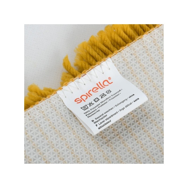 Tapis de bain Microfibre HIGHLAND 55x65cm Safran Spirella Spirella