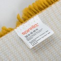Spirella Badematte HIGHLAND Mikrofaser- 60 x 90 cm Safran Spirella