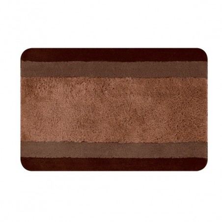 Tapis de bain Polyester BALANCE 55x65cm Marron Spirella Spirella