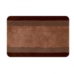 Tapis de bain Polyester BALANCE 60x90cm Marron Spirella Spirella