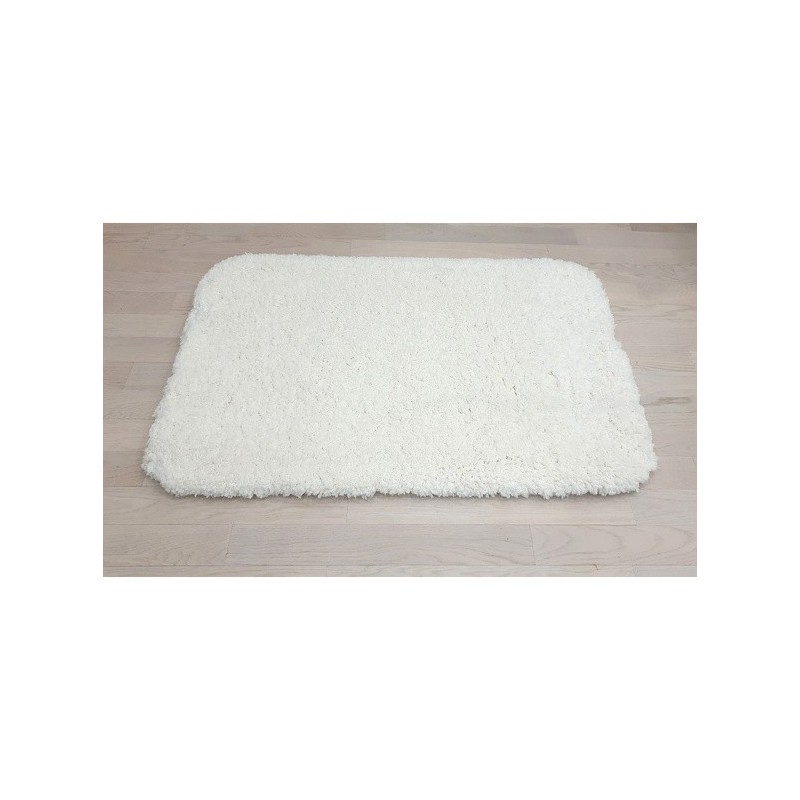 Spirella Badematte LAMM Mikrofaser- 60 x 90 cm Weiß Spirella