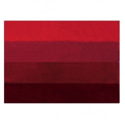 Spirella Bathroom mat Polyester FOUR 55x65cm Red Spirella