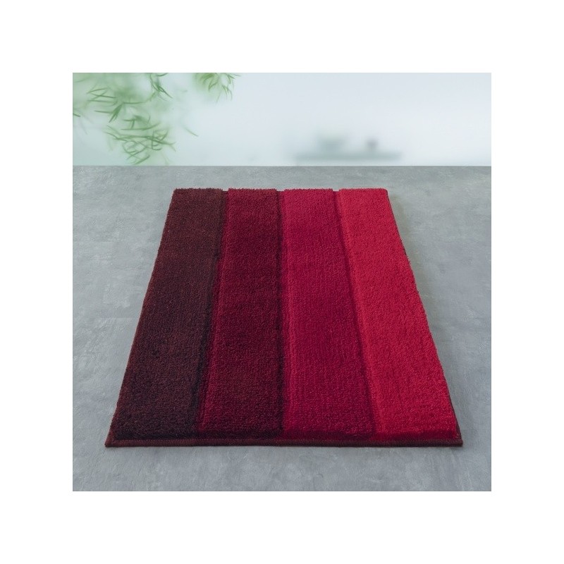 Spirella Tappetino da bagno poliestere FOUR 55x65cm Rosso Spirella