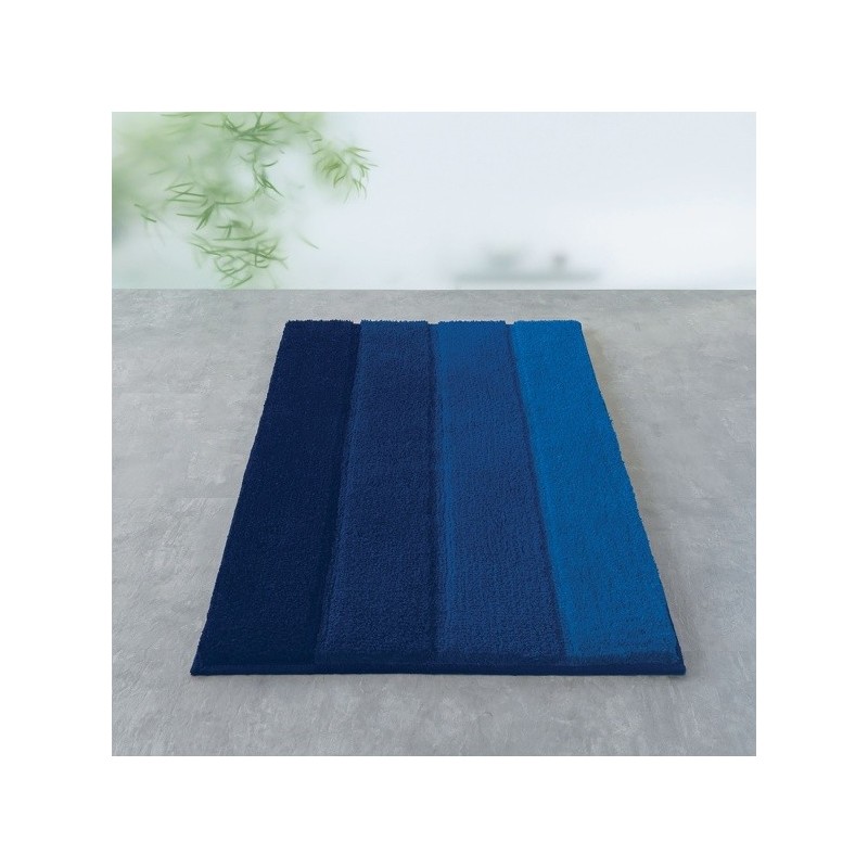 Spirella Bathroom mat FOUR Polyester 55x65cm Blue Spirella