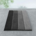 Tapis de bain Polyester FOUR 55x65cm Gris Noir Spirella Spirella