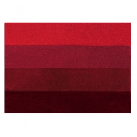 Tapis de bain Polyester FOUR 60x90cm Rouge Spirella Spirella