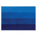 Spirella Alfombra de Baño Poliéster FOUR 60x90cm Azul Spirella