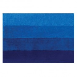 Spirella Bathroom mat FOUR Polyester 60x90cm Blue Spirella