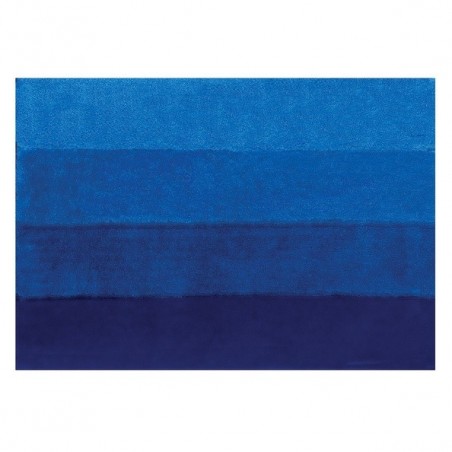 Spirella Tappetino da bagno FOUR poliestere 60x90cm Blu Spirella