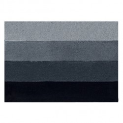Spirella Bathroom mat Polyester FOUR 60x90cm Girs Black Spirella