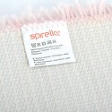 Spirella Tappetino da bagno HIGHLAND microfibra 70X120 cm Rosa chiaro Spirella