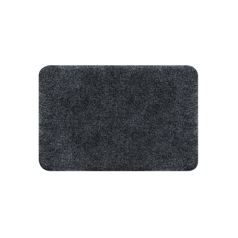 Spirella Alfombra de baño acrílica BRIZZOLO 55x65cm Negro Spirella