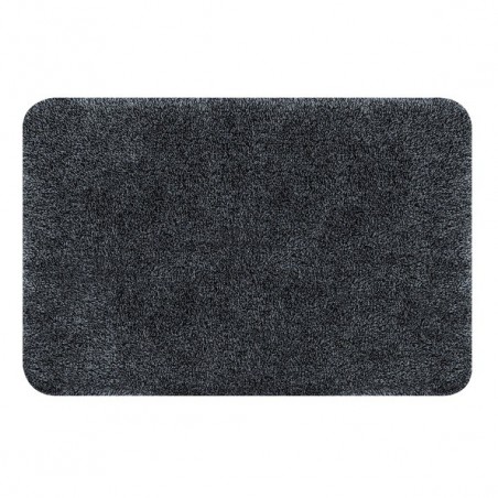 Spirella Alfombra de baño acrílica BRIZZOLO 55x65cm Negro Spirella