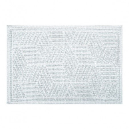 Spirella Alfombra de baño de algodón CUBO 50x80cm Blanco Spirella