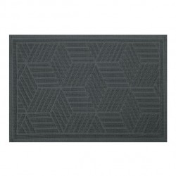 Spirella Alfombra de baño de algodón CUBO 50x80cm Gris Spirella
