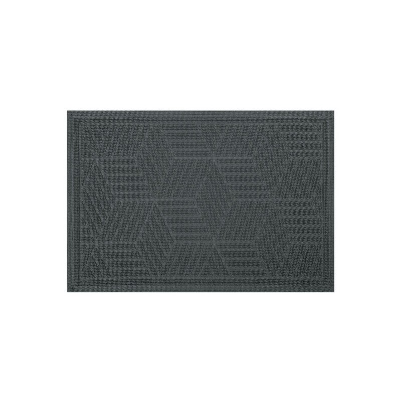 spirella Tapis de bain Coton CUBO 50x80cm Gris Spirella