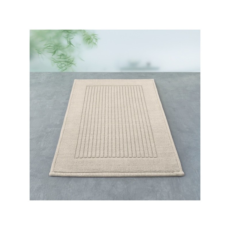 Spirella Bathroom mat MILU Cotton 50x80cm Beige Spirella