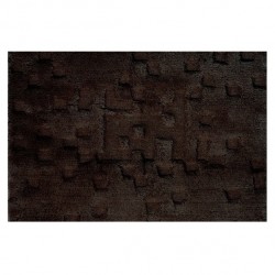 Spirella Alfombra de baño de algodón TAMA 60x90cm Marrón oscuro Spirella